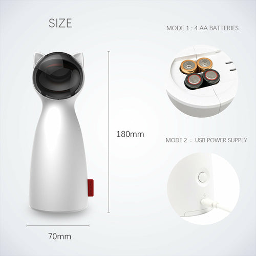 Smart Automatic LED Laser Cat Toy