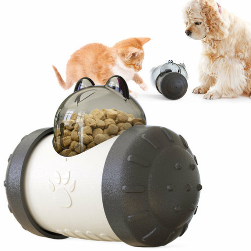 Interactive Leaking Food Ball Toy for Cats & Dogs
