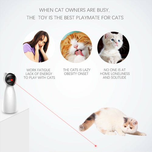 Smart Automatic LED Laser Cat Toy
