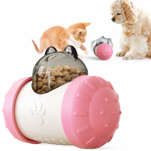 Interactive Leaking Food Ball Toy for Cats & Dogs