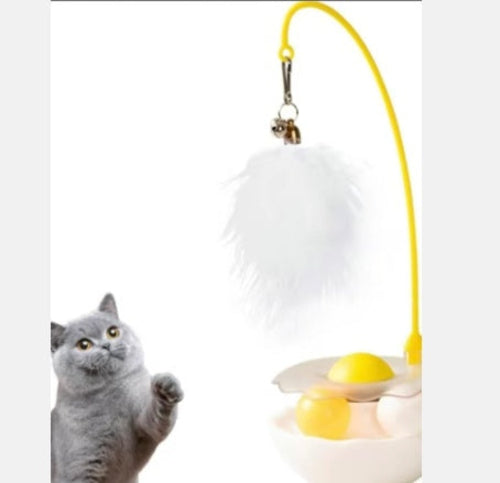 Lightweight Resin Interactive Kitten Toy