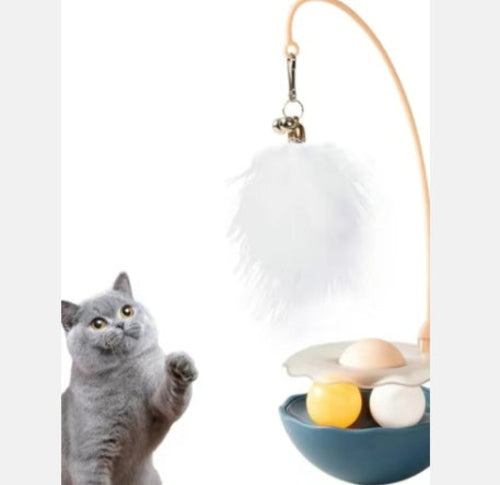 Lightweight Resin Interactive Kitten Toy