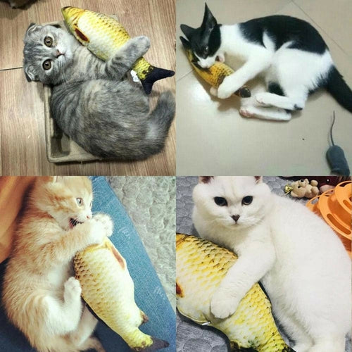 Electric Flipping Fish Cat Toy